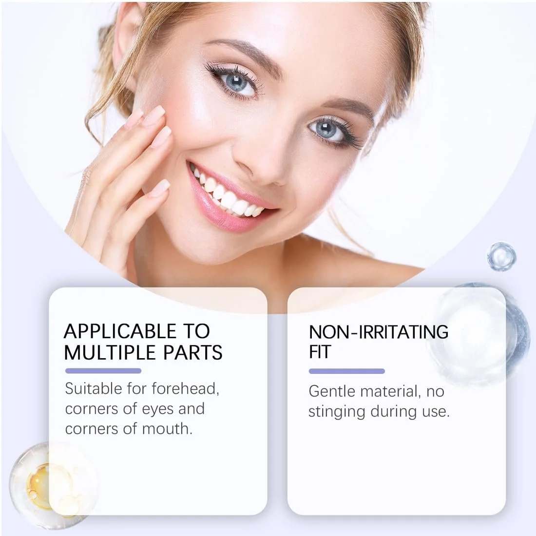 Тейп для обличчя YAFLUG для ліфтингу обличчя, анти-зморшкові накладки, 288 шт, фото №6