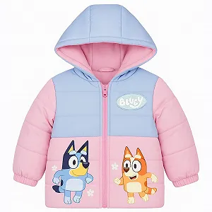 Куртка-пуховик дитяча Bluey з наповнювачем - Фото 1