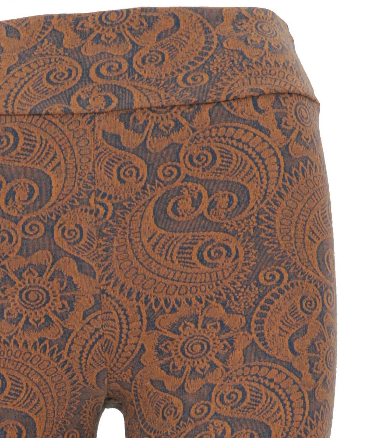 Легінси Yoga GURU SHOP Jacquard Paisley з органічної бавовни, жіночі, фото №4