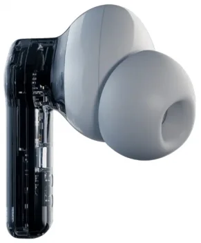 Беспроводные наушники Nothing Ear (1) / Bluetooth 5.2 / Активное шумоподавление / ANC / ENC / AAC / Влагозащита IPX4 / Быстрая зарядка / До 34 часов работы от кейса / Белые, фото №5