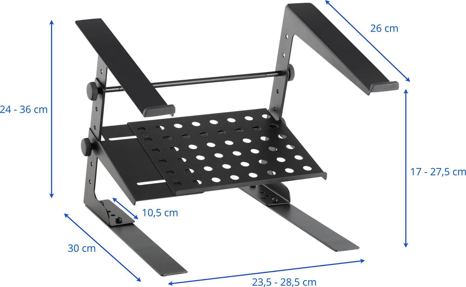 Подставка для ноутбука Pronomic LS-210 Deluxe с кронштейнами, фото №6