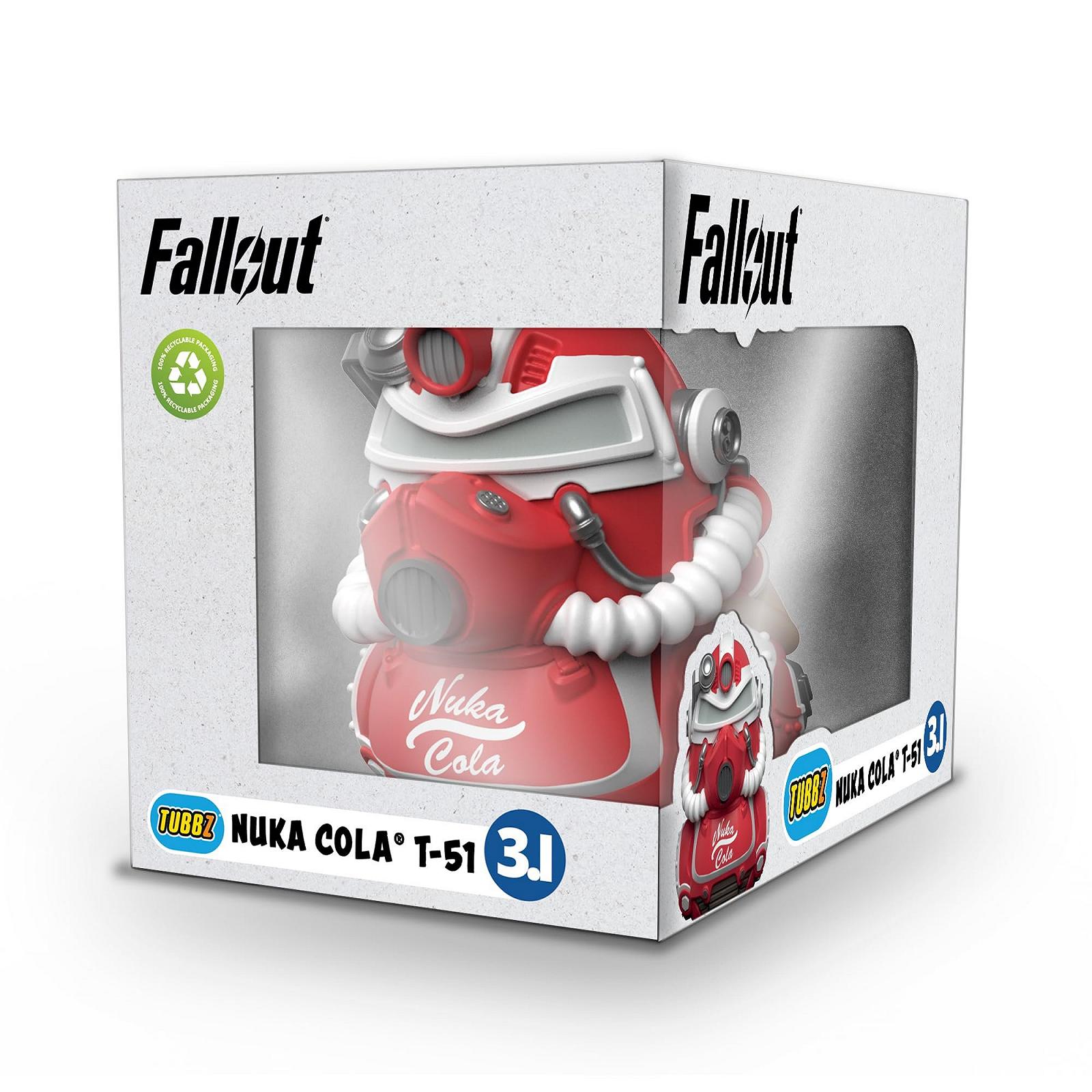 Фігурка гумової качки TUBBZ Box Edition Nuka Cola T-51 Колекційна вінілова, фото №2