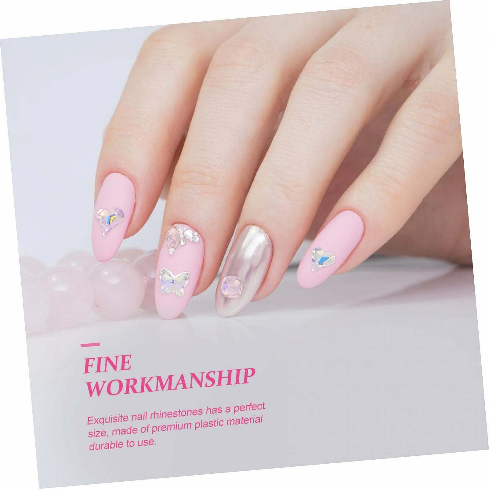 Стразы Плоские Healeved 120 шт. Разных форм, фото №9 Стразы Плоские Healeved 120 шт. Разных форм, фото №9