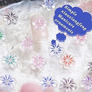 3D Цветок Без бренда Без серии Без модели 9 x 9 мм Разноцветный, набор 50 шт. synthetic.ua - Фото 1