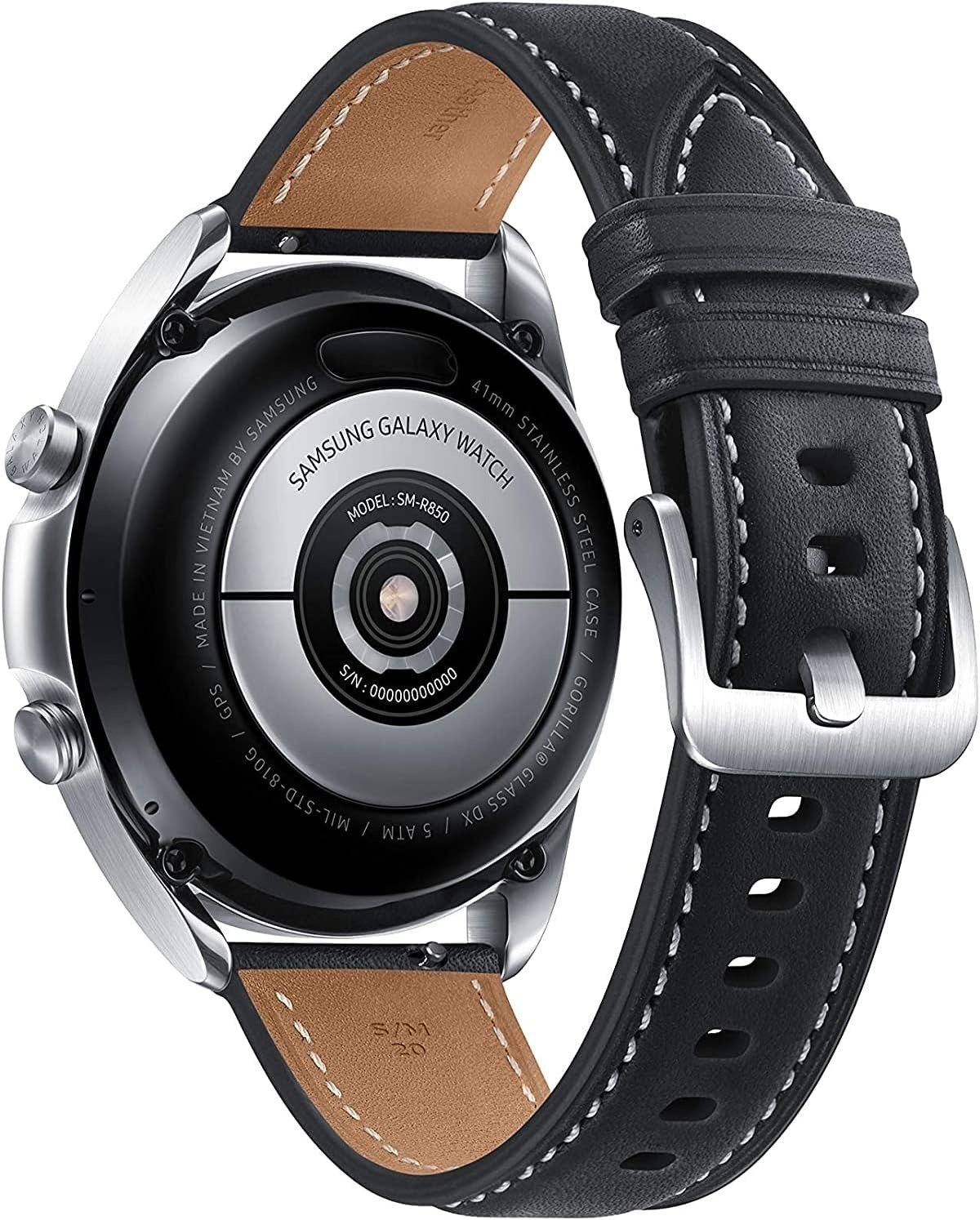 Смарт - годинник Samsung Galaxy Watch 3 Wi-Fi Bluetooth NFC колір Mystic Silver, фото №2