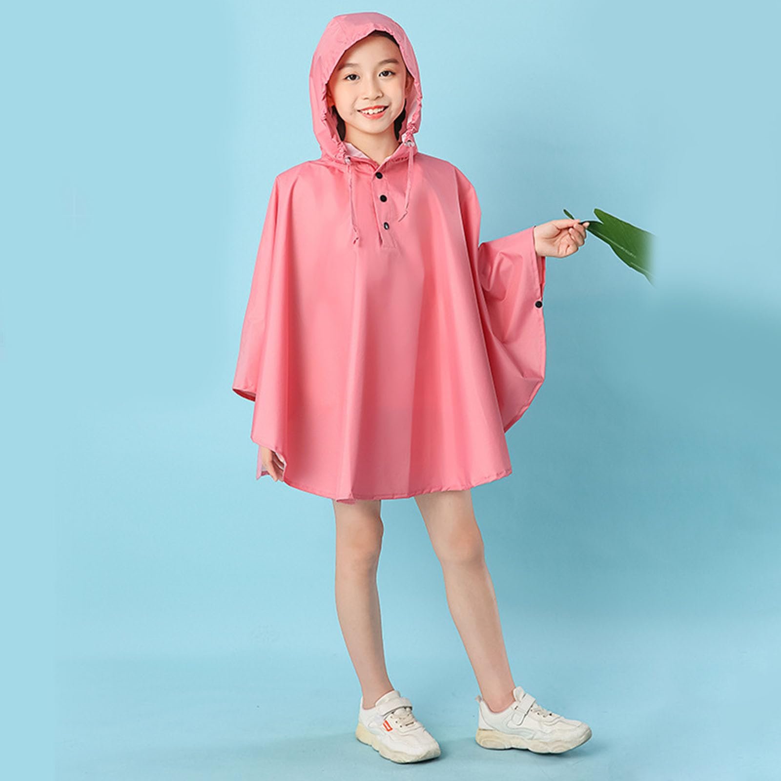 Детский дождевик Модный дизайн Водонепроницаемый детский дождевой пончо с капюшоном Унисекс стиль Для использования на улице Портативный дизайн, фото №2 Детский дождевик Модный дизайн Водонепроницаемый детский дождевой пончо с капюшоном Унисекс стиль Для использования на улице Портативный дизайн, фото №2