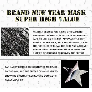 Маска для лица Sky Glow Увлажняющая маска-пленка для лица с блестками и звездами для всех типов кожи с кисточкой 60 г цена на synthetic.ua - Фото 1 Маска для лица Sky Glow Увлажняющая маска-пленка для лица с блестками и звездами для всех типов кожи с кисточкой 60 г synthetic.ua - Фото 1