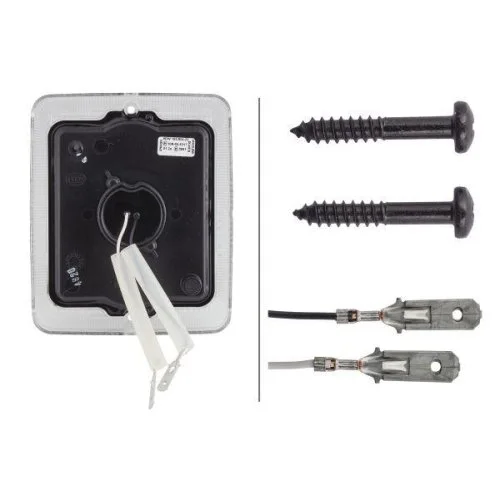 Рассеиватель указателя поворота HELLA 9DW 195 804-221 для FELDBINDER, фото №2