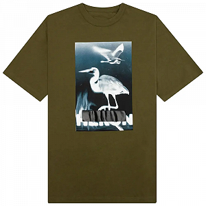 Футболка Heron Preston Censored Tee темно-оливковый L - Фото 1