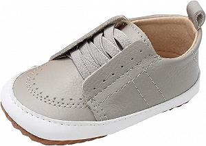Детские кроссовки Dotty Fish Sporty Leather Серые 18 (19 EU) 11.5 см - Фото 1