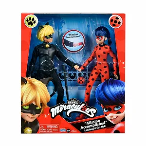 Фігурки Miraculous Mission Accomplished Ladybug & Cat Noir synthetic.ua - Фото 1