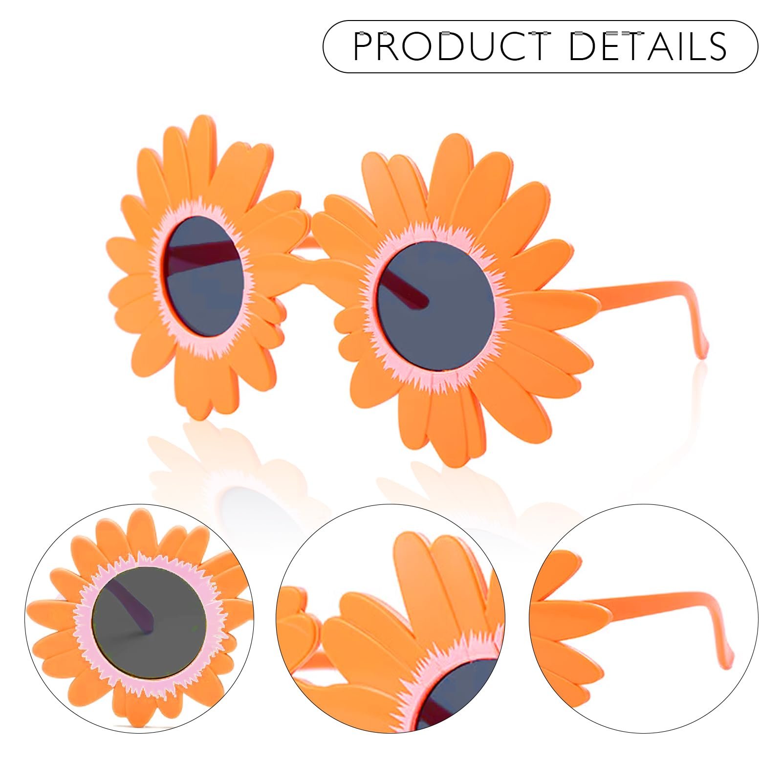 Солнцезащитные очки Подсолнечник, 8 штук, фото №3