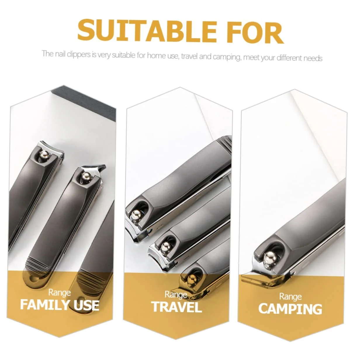 Кусачки для ногтей PACKOVE Набор 2 шт., из нержавеющей стали, фото №9 Кусачки для ногтей PACKOVE Набор 2 шт., из нержавеющей стали, фото №9