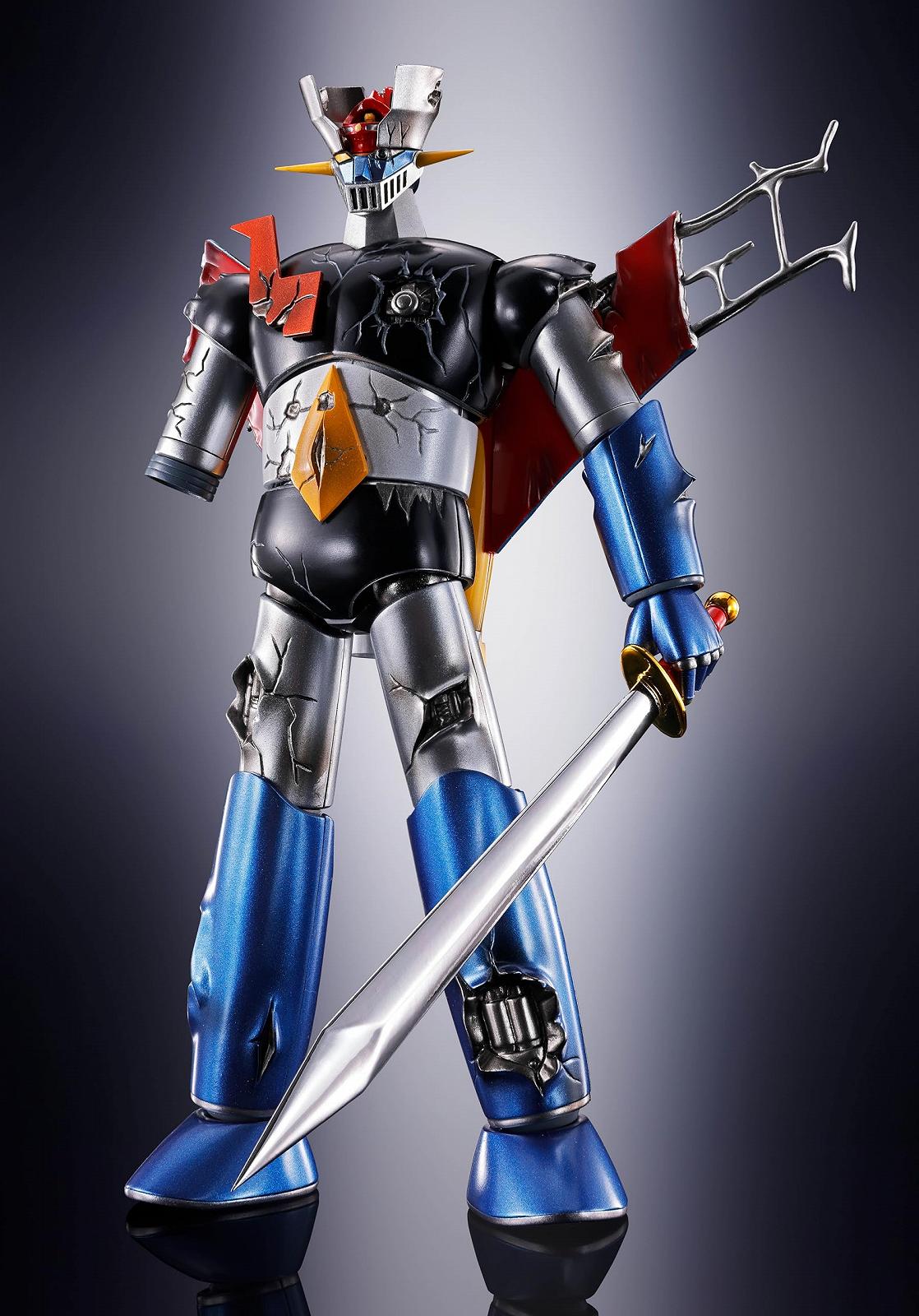 Фігурка Tamashii Nations Soul of Chogokin Great Mazinger Z GX-105D Kakumei Shinka Damage Ver., 17 см, фото №2
