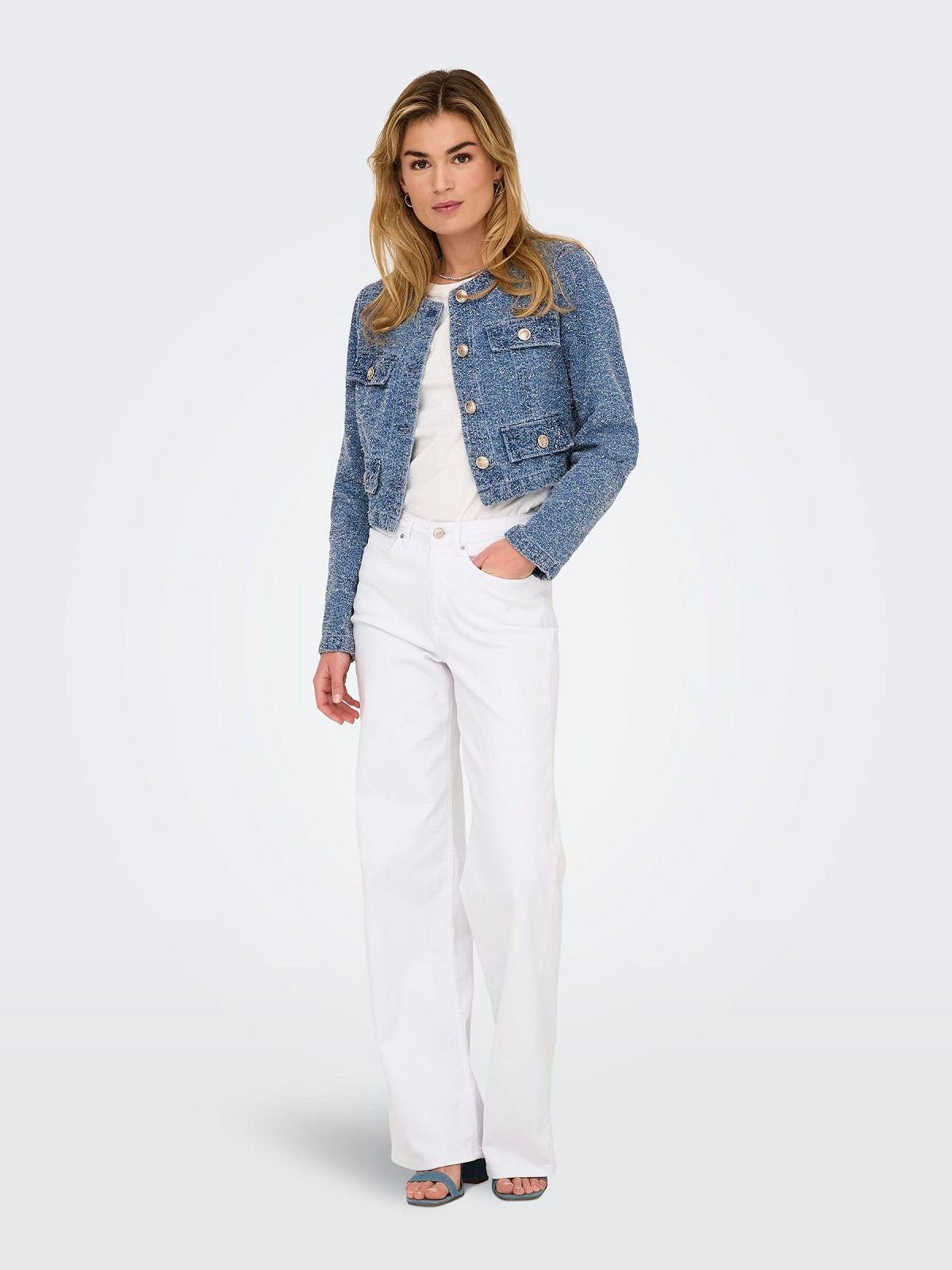 Джинсовая куртка ONLY Onlamaya Denim Jacket Женская, фото №5