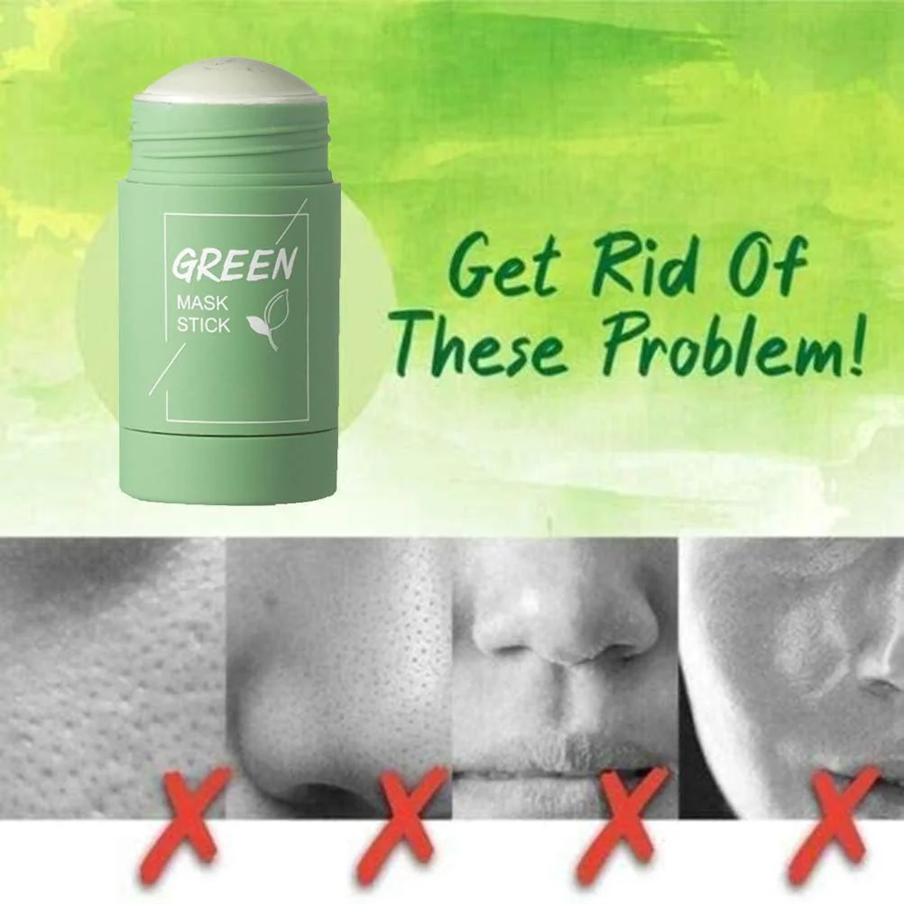 Маска для обличчя Green Tea, стік для глибокого очищення, контроль жирності, фото №6