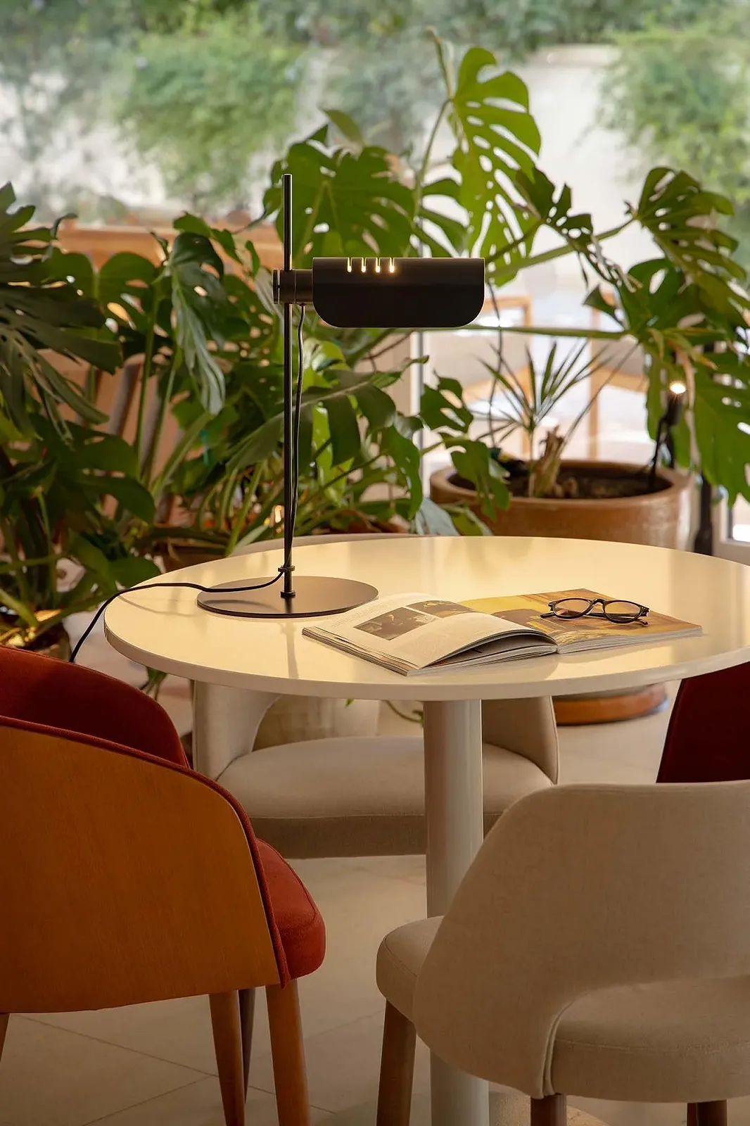 Настільна лампа Faro Barcelona Martinica 20033-133 Чорна, фото №4