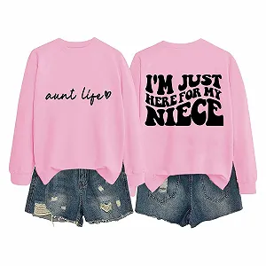 Женский Свитшот с круглым вырезом Повседневный Модный С принтом букв Черный synthetic.ua - Фото 1