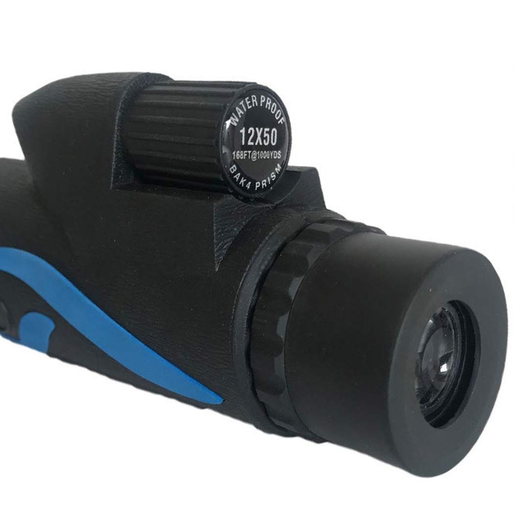 Монокуляр Higher Path Products High Definition 12x50 з кріпленням для смартфона та штативом, фото №4