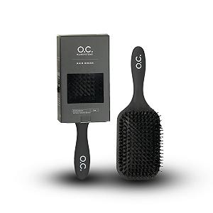 Щітка для волосся O.C. HAIRCARE, масажна щітка для шкіри голови, з імітацією щетини кабана, веганська, щітка для розплутування довгого кучерявого волосся, щетина комфортна для шкіри голови - Фото 1