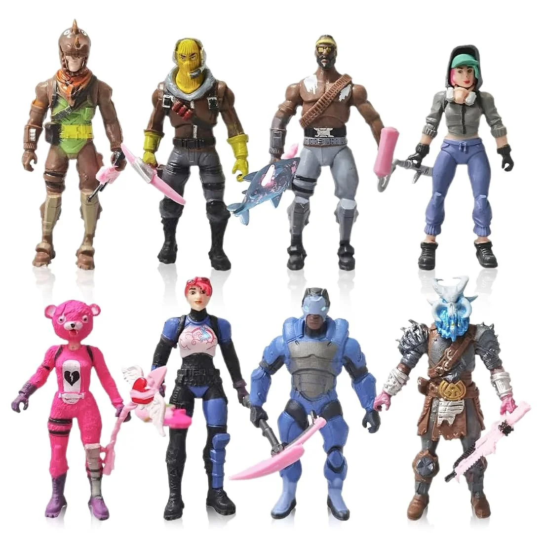 Набор игровых фигурок Philoctes 8 шт. 11 см с аксессуарами для сбора урожая, фото №1