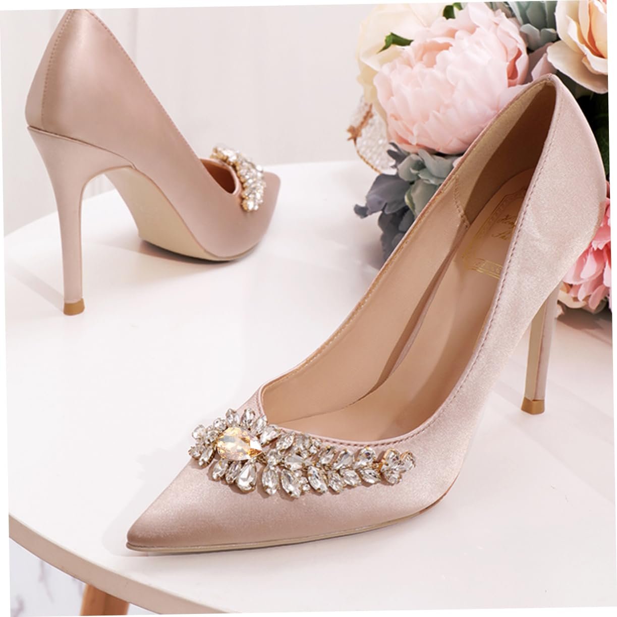 Стрази SEWACC 2 набори у формі кришталевої краплі з плоскою основою, фото №3