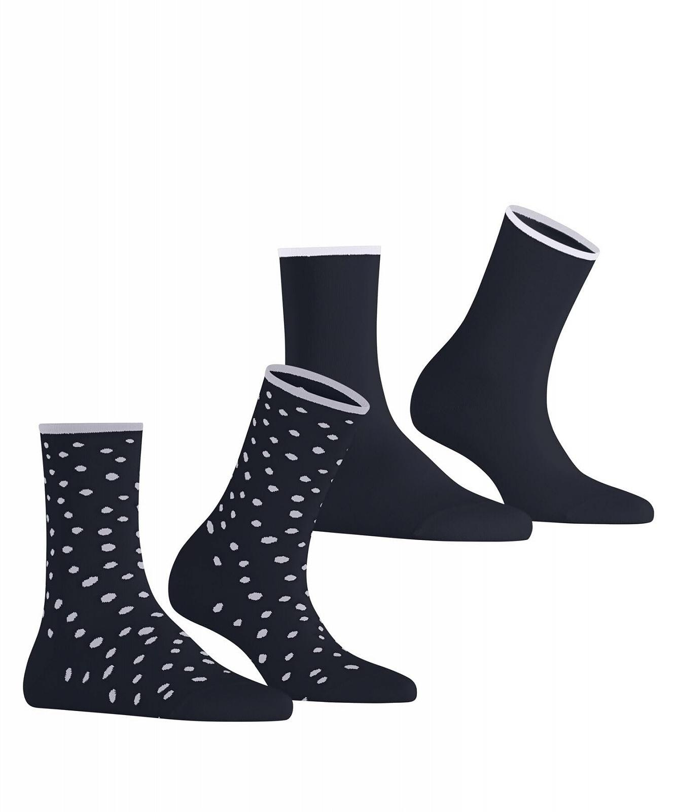 Шкарпетки ESPRIT Sketched Dot 2-Pack Жіночі Дихаючі Бавовняні З Малюнком 2 пари, фото №3