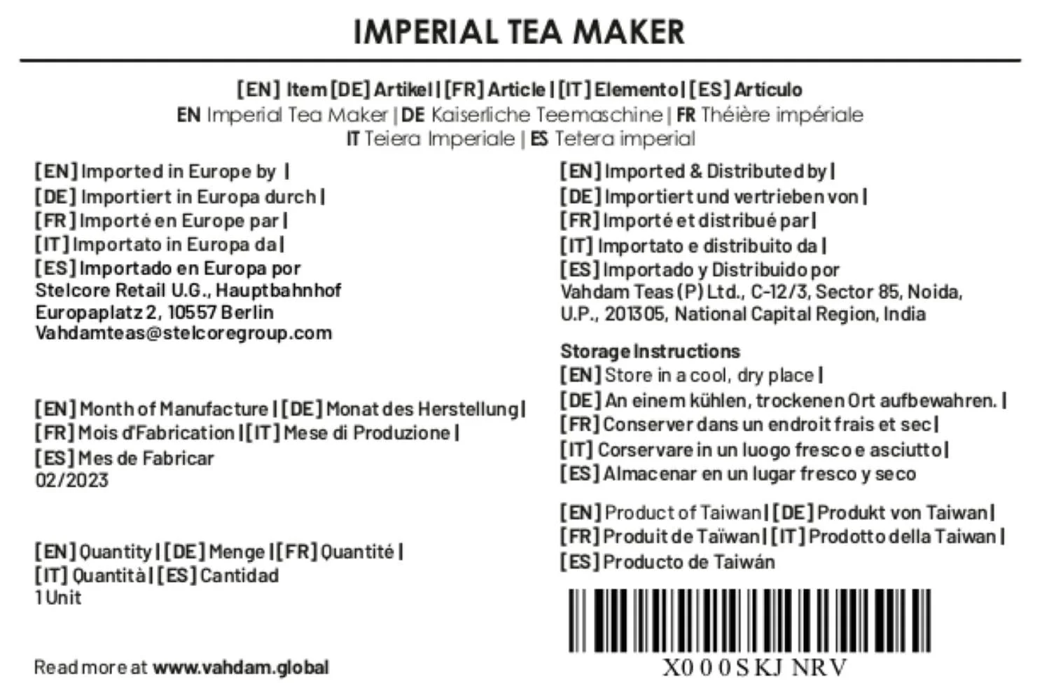 Чайник-заварник Imperial 470 мл, фото №9