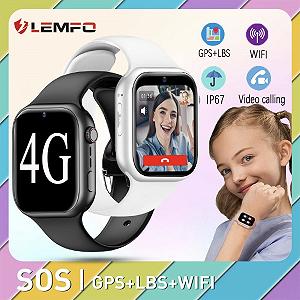 Смарт-часы детские LEMFO K20 4G с камерой WI-FI GPS SIM-карта GEO забор силиконовый ремешок White 16739 synthetic.ua - Фото 1