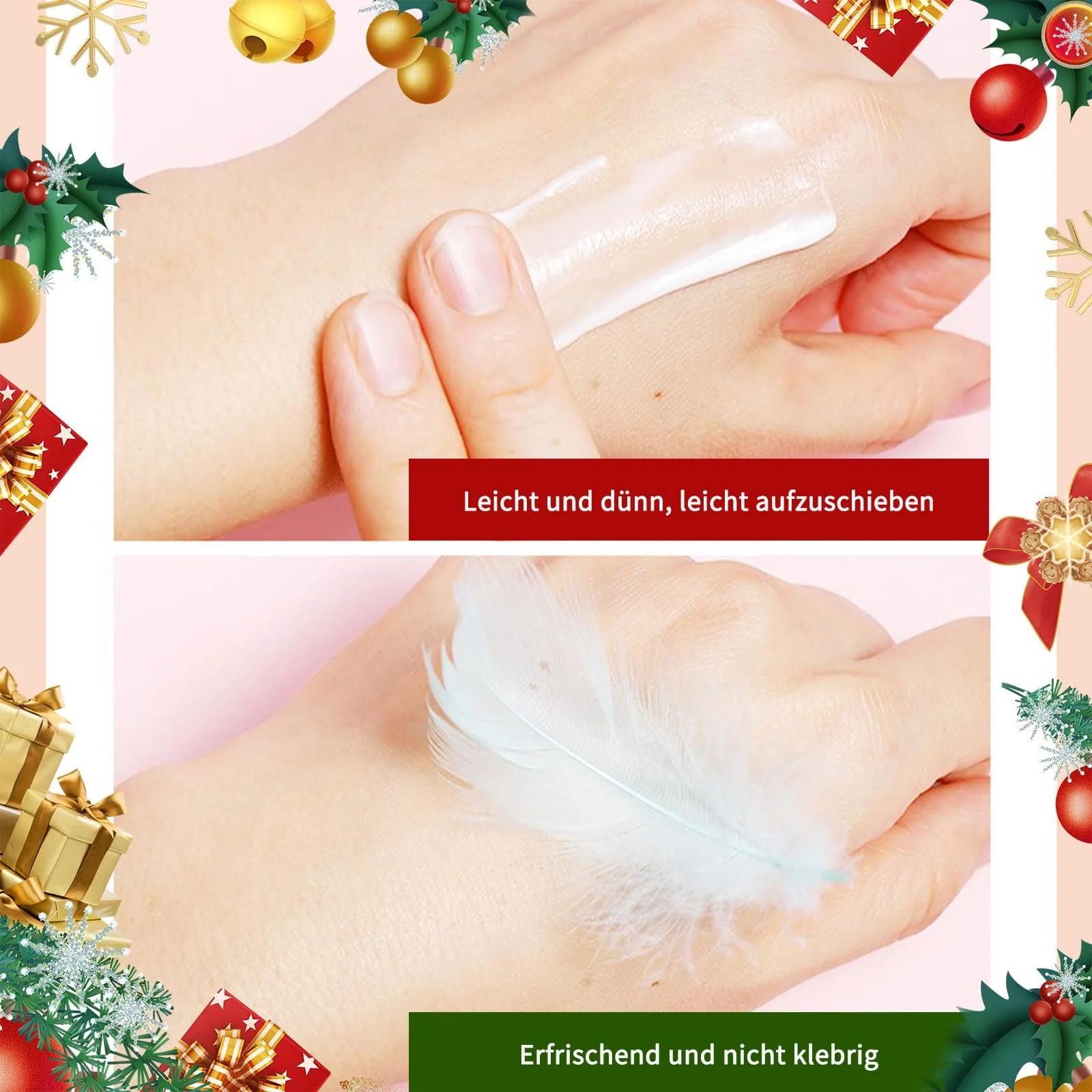 Набір кремів для рук Різдвяні подарунки, 5 штук, фото №4