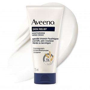 Крем для рук Aveeno Skin Relief Без запаха с успокаивающим тройным овсяным комплексом для очень сухой, чувствительной кожи, 75 мл - Фото 1
