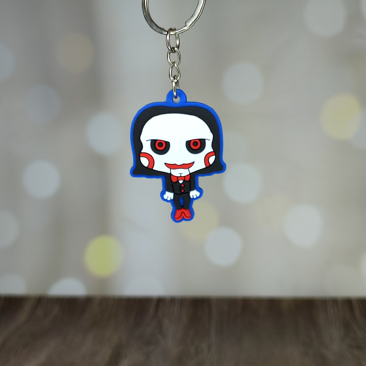 Силиконовый брелок Кукла Билли Пила Saw, фото №1