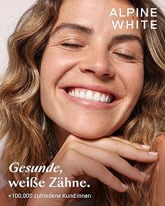 Звукова електрична зубна щітка ALPINE WHITE 40 000 пульсацій/хв 3 рівні інтенсивності synthetic.ua - Фото 1