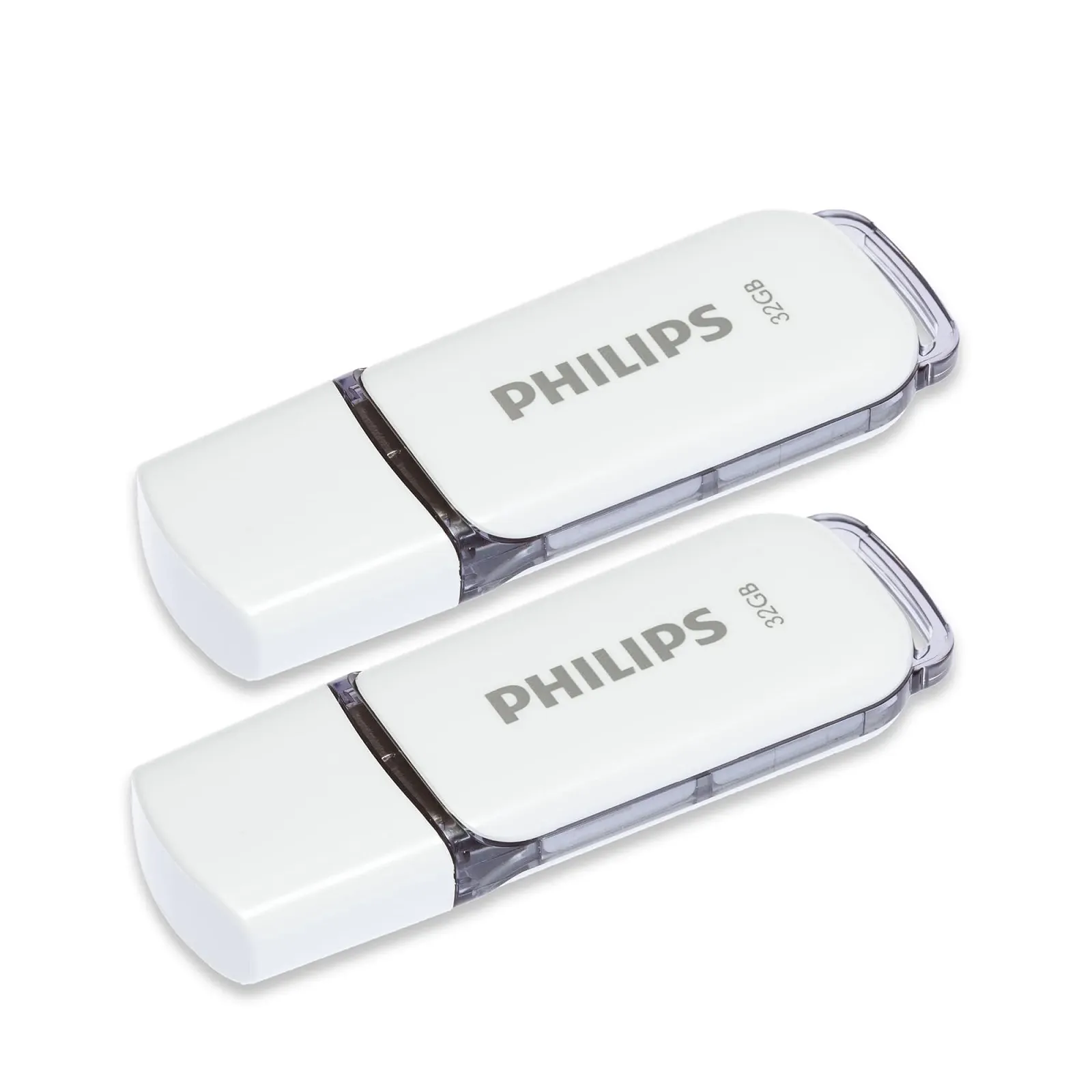 USB флеш-накопичувач Philips Snow Edition 2.0 2x32ГБ Білий/Сірий, фото №3