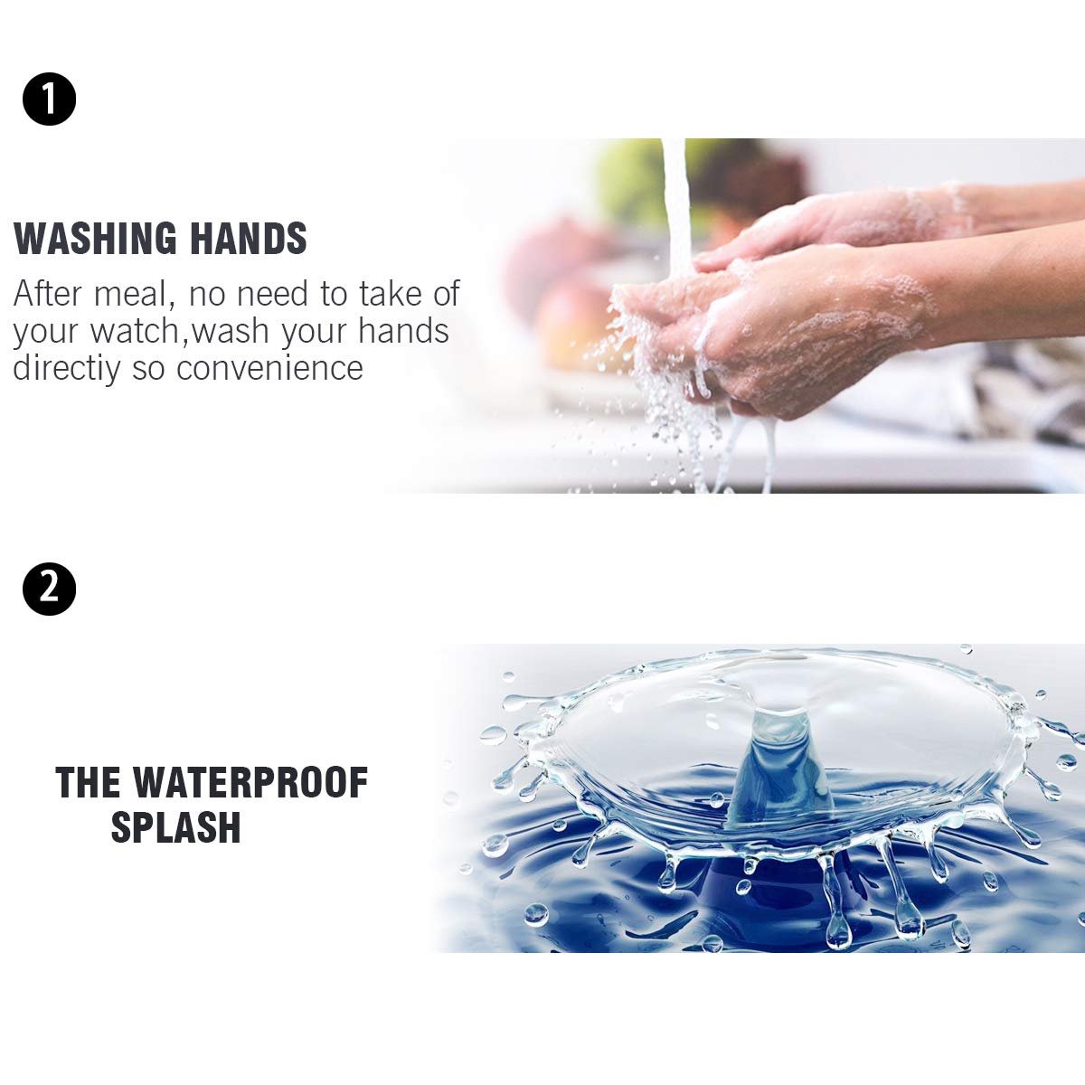 Часы Женские JewelryWe Кварцевые Аналоговые Золотой/Серебряный, фото №8