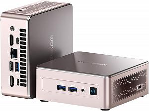 Міні ПК GEEKOM A5 / AMD Ryzen 7 5825U / RAM 16GB / SSD 512GB / 2 х HDMI / LAN / Wi-Fi 6 / Bluetooth 5.2 / Windows 11 / Gold - Фото 1
