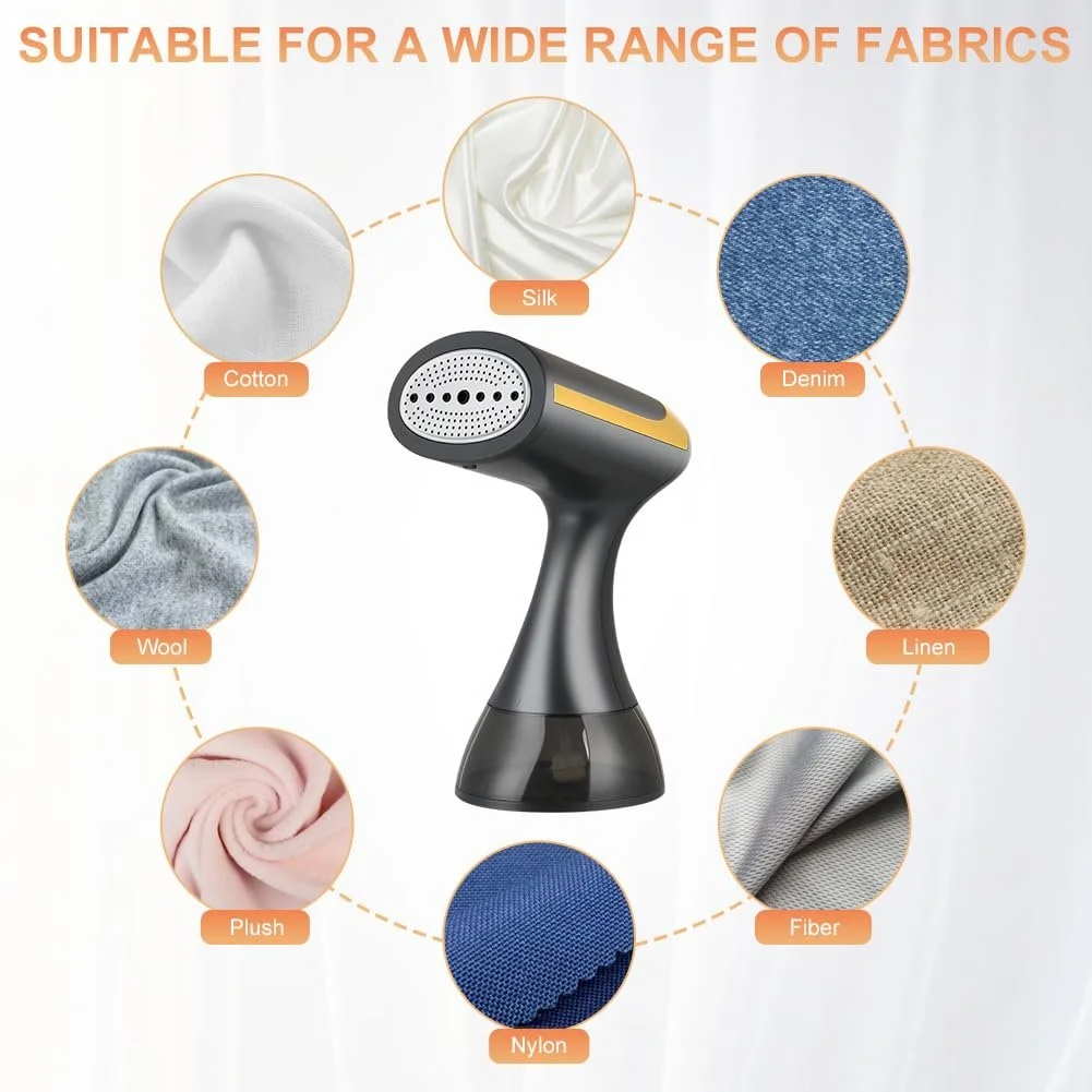 Ручной отпариватель HOTUT 1500 Вт 150 мл Black, фото №7