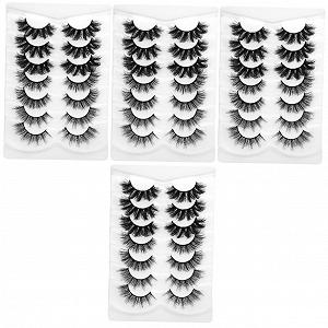 Вії Mikinona 3D Faux Eyelashes, кластери, 28 пар - Фото 1