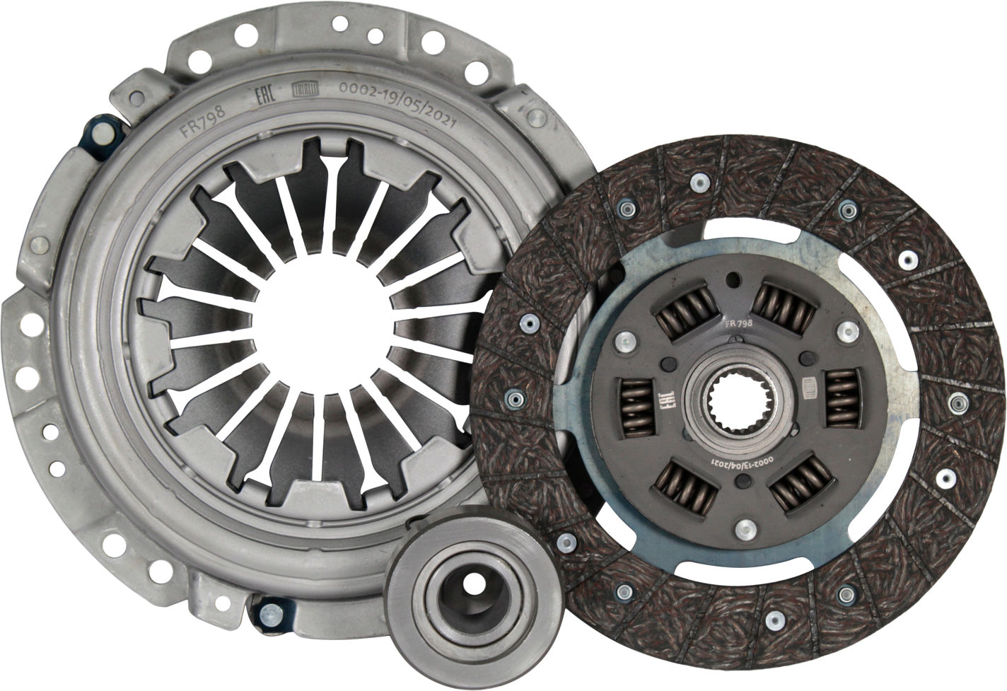 Набір зчеплення 2103-06 нов взір Trialli FR 798, фото №1