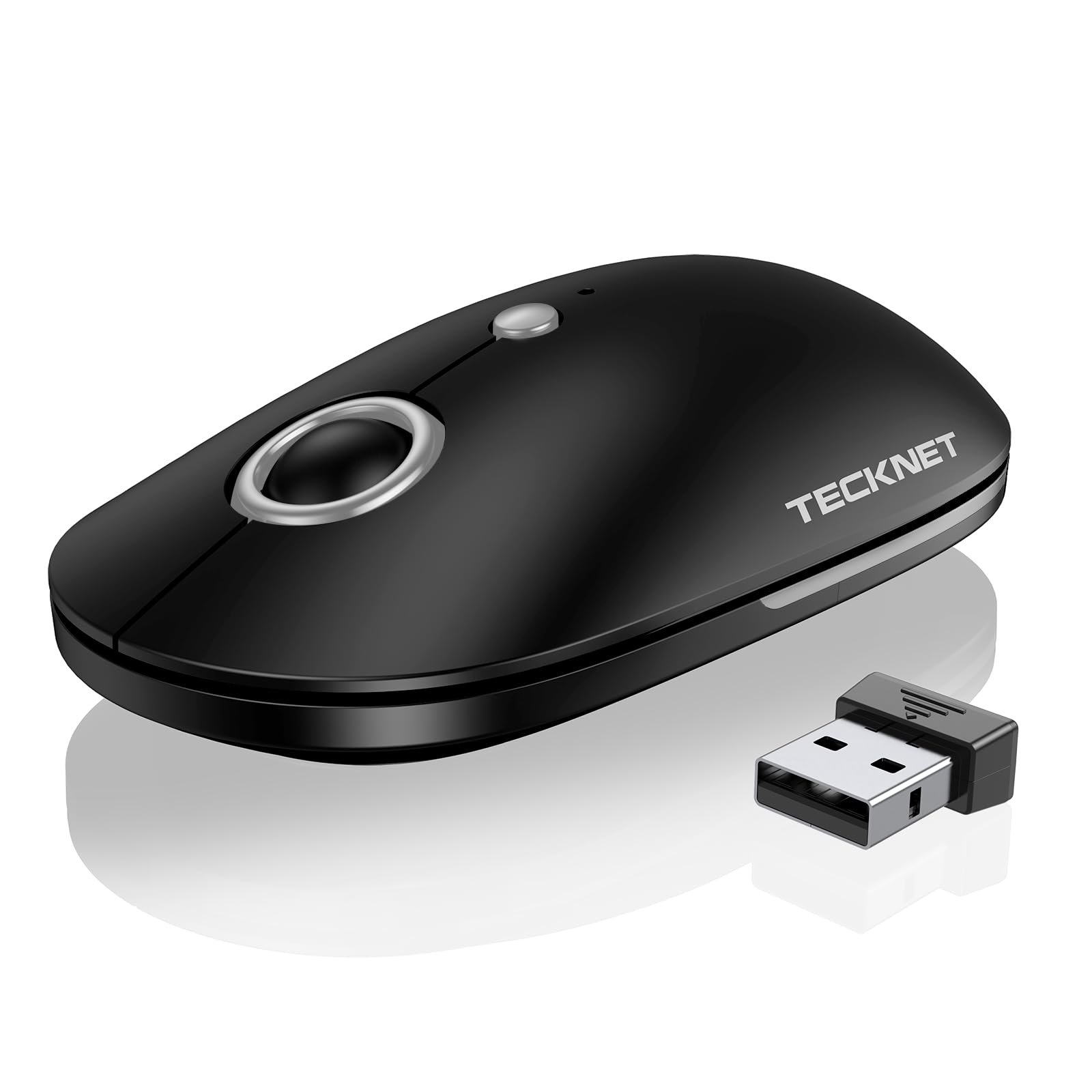 Миша бездротова TECKNET 2.4G 4800 DPI з 5 рівнями DPI, фото №1