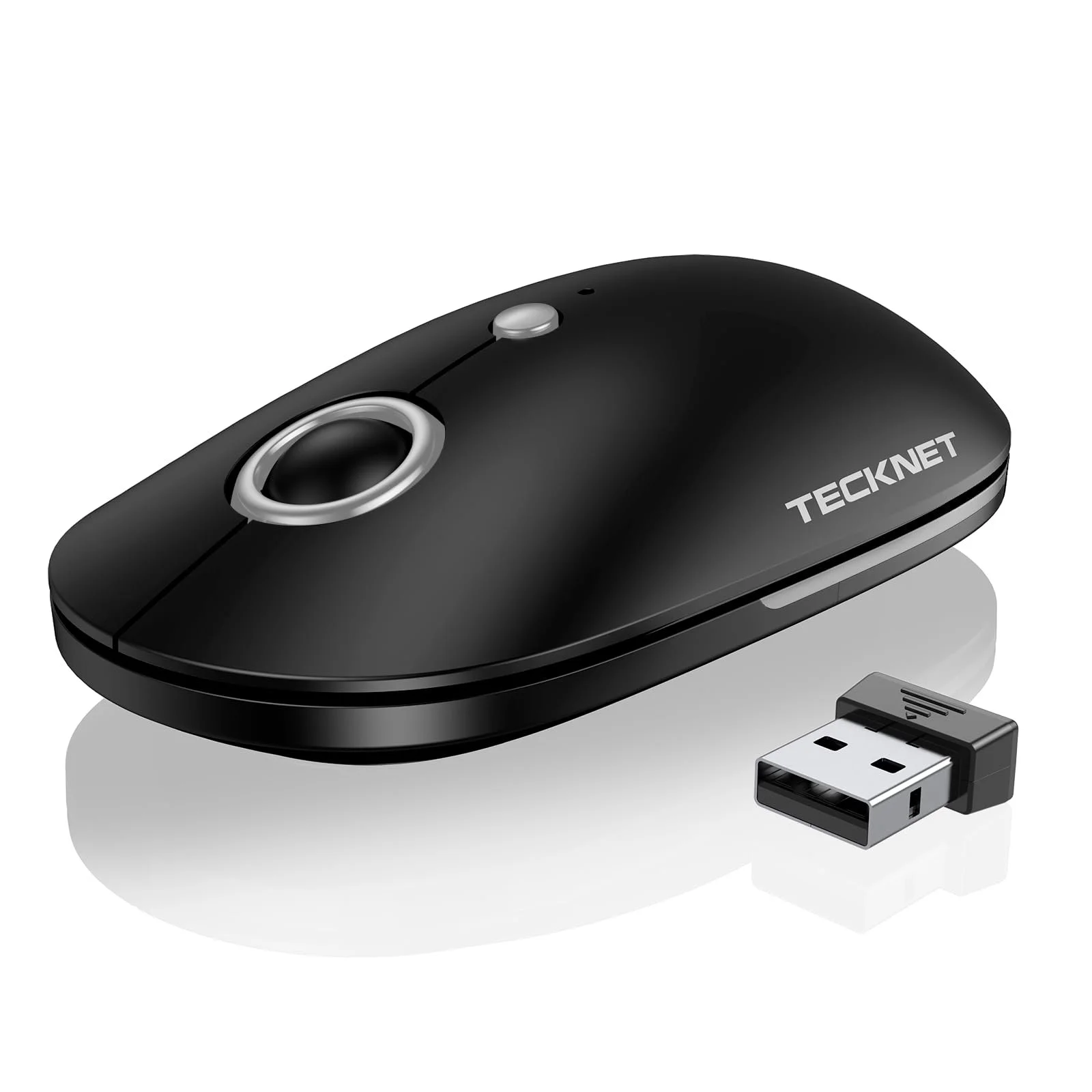 Миша бездротова TECKNET 2.4G 4800 DPI з 5 рівнями DPI, фото №1