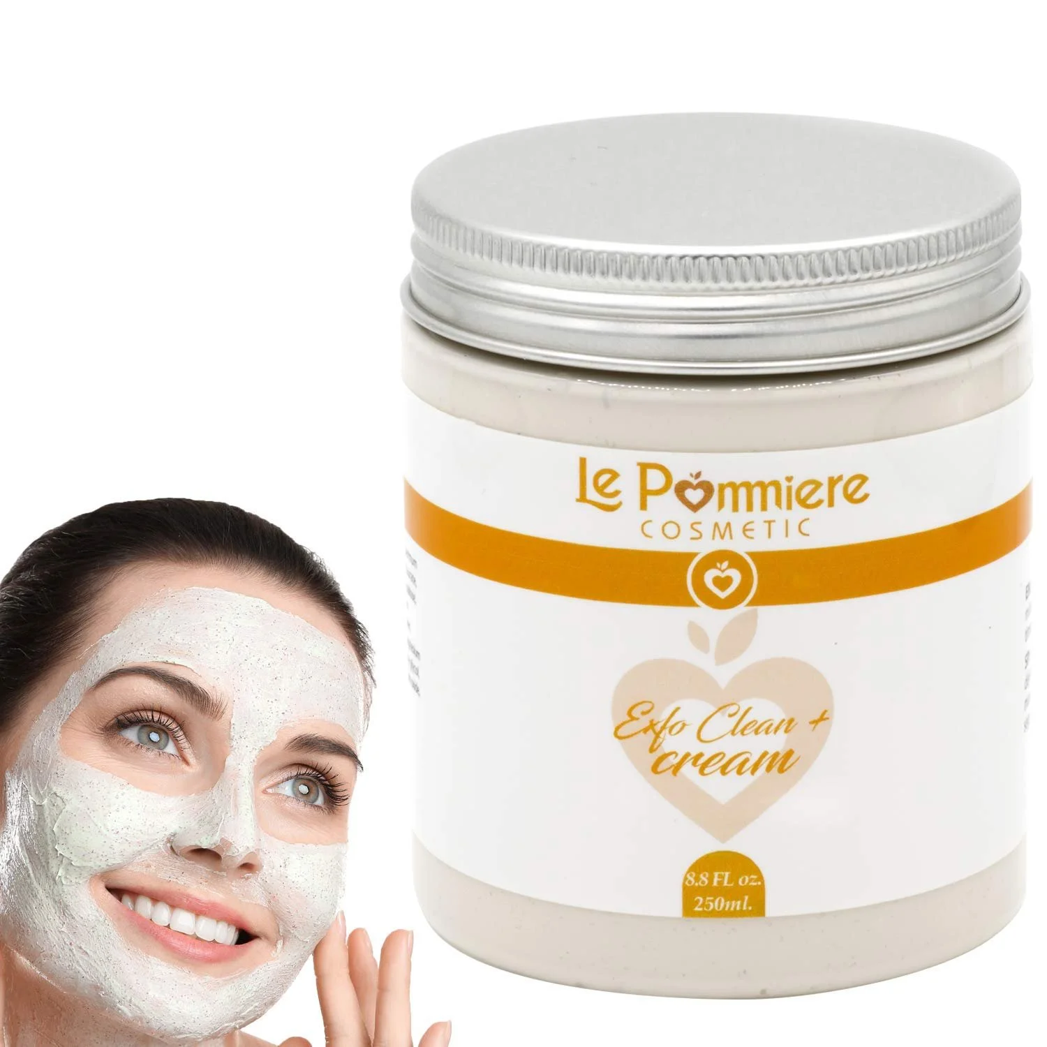 Маска для обличчя відлущувальна 250 мл з гіалуроновою кислотою, фото №6