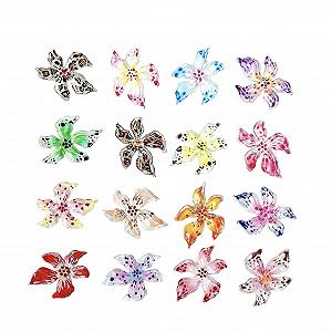 Квіти, каміння та смола, 60 шт - Фото 1