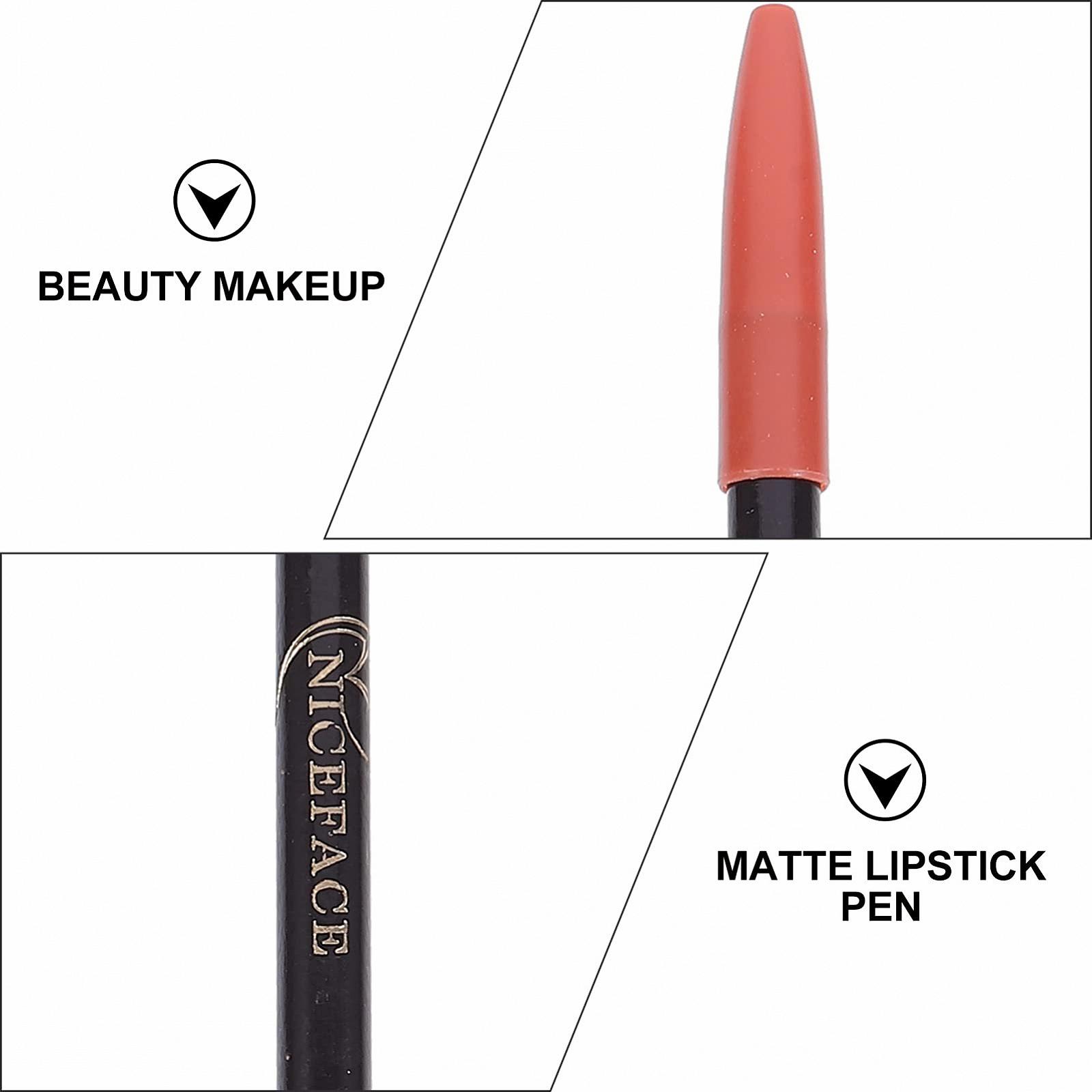 Олівець для губ Beaupretty Matte Ever Liner, 12 шт., різні кольори, фото №2