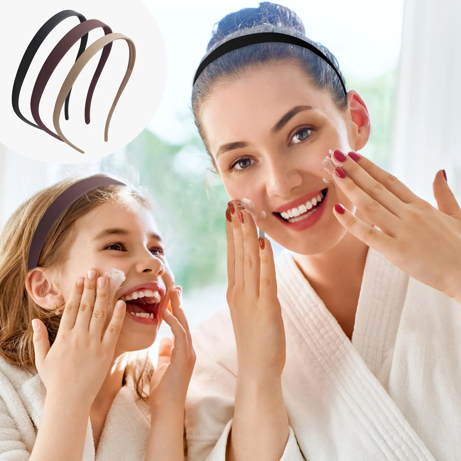 Обруч Зигзаг с клипсами, 3 шт., для женщин, фото №7