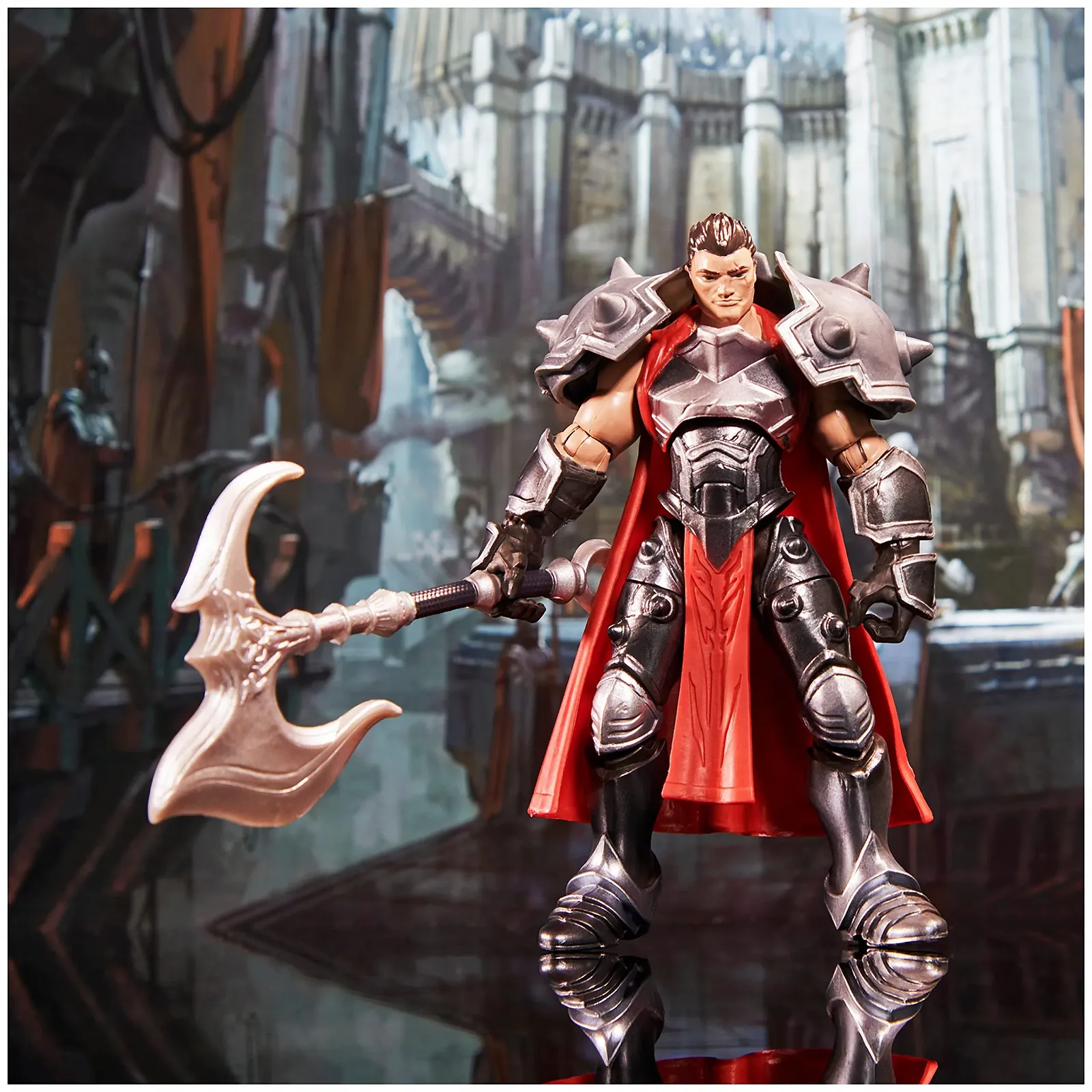 Игровая фигурка Spin Master League of Legends Darius 10 см с топором и подставкой, фото №4