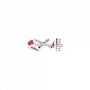 Ключ для шаф управління KS TOOLS 130.1020 універсальний - Фото 1