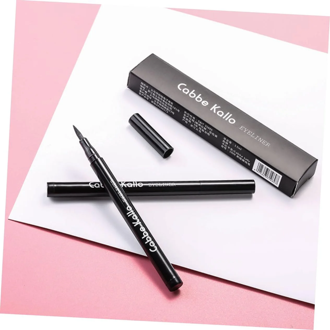 Карандаш Angoily Eyeliner-Stift жидкий водостойкий, фото №6