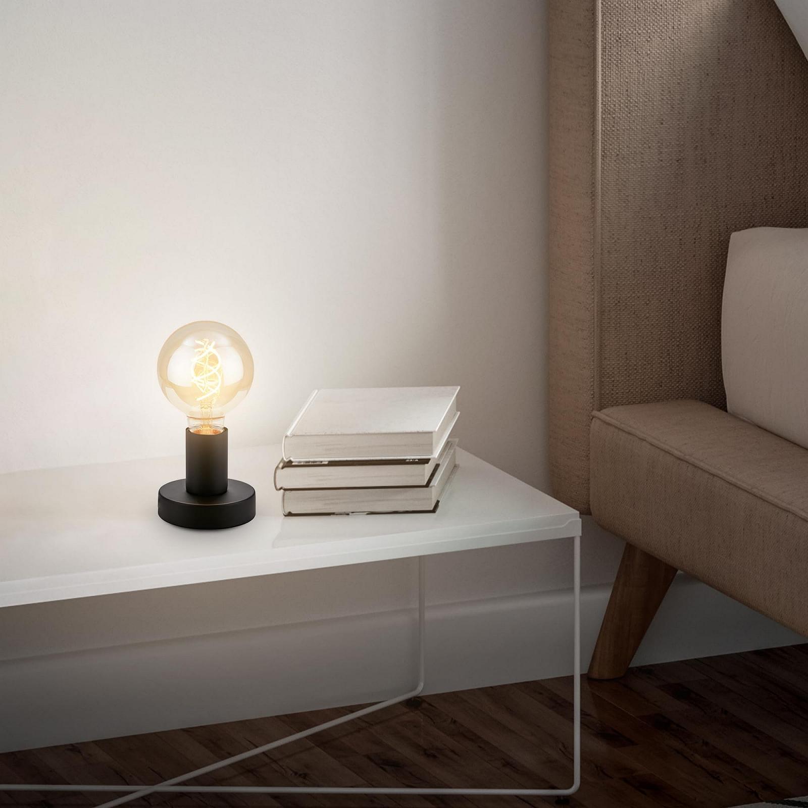 Настольная лампа BRILONER Retro E27 Max. 10 Вт 10 x 9 см Черная, фото №4