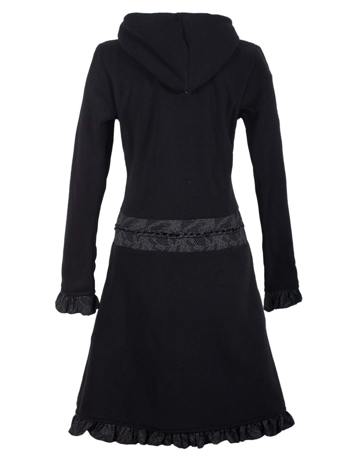 Пальто Elf Vishes из флиса с капюшоном и рюшами, фото №2 Пальто Elf Vishes из флиса с капюшоном и рюшами, фото №2